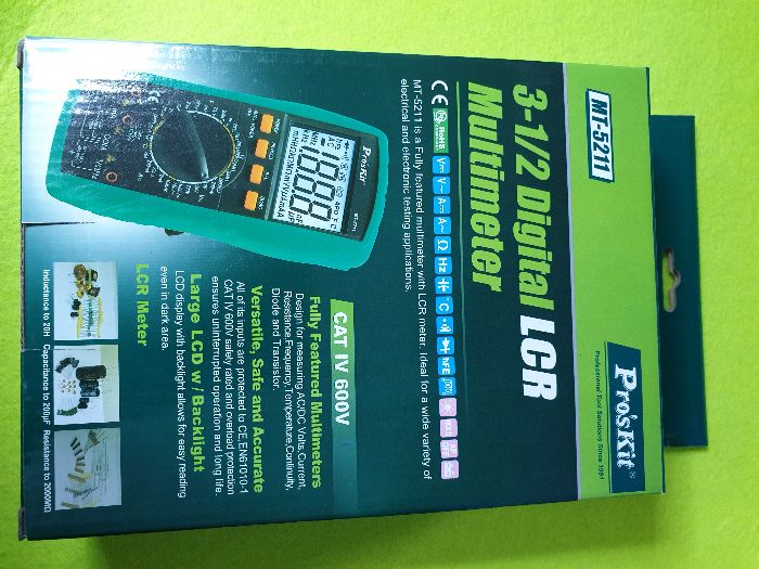 Multimetro Proskit MT-5211440943828764600321