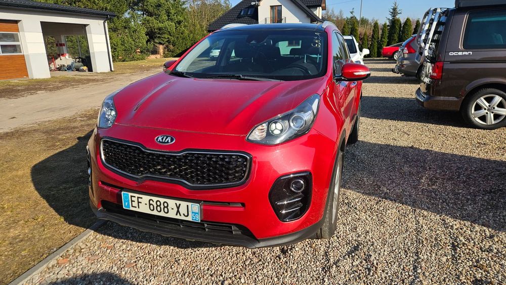 Kia Sportage 100% Bezwypadkowy  SUPER KOLOR -PERŁA METALIK  ** Dach Panorama **