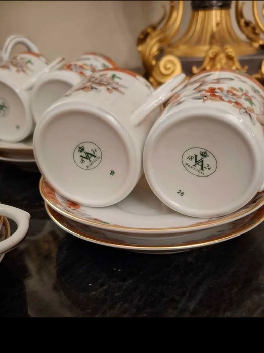 Serviço de café Vista Alegre Magnólia