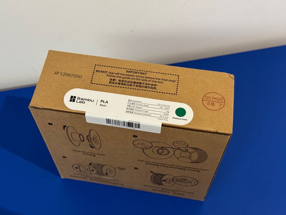 Filamento BambuLab para impressão 3D