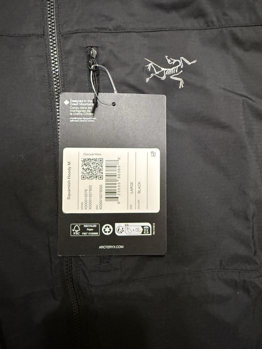 Вітровка Arc’teryx SquamishHoodyMen’s