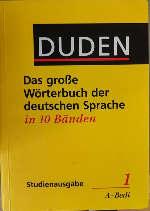 Duden. Das große Wörterbuch der deutschen Sprache.
