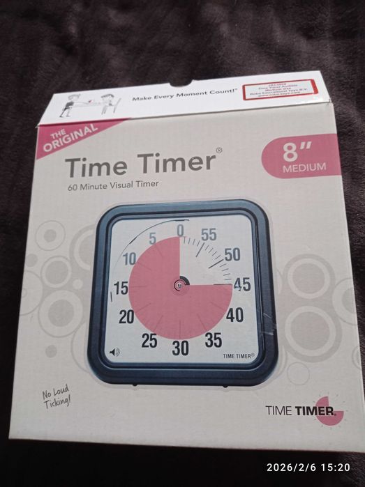 Time Timer czasomierz 8" nowy