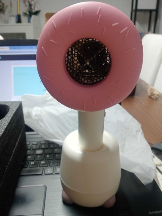 Secador de Cabelo Infantil Sem Fios YALICE YBF-02 – Rosa – NOVO