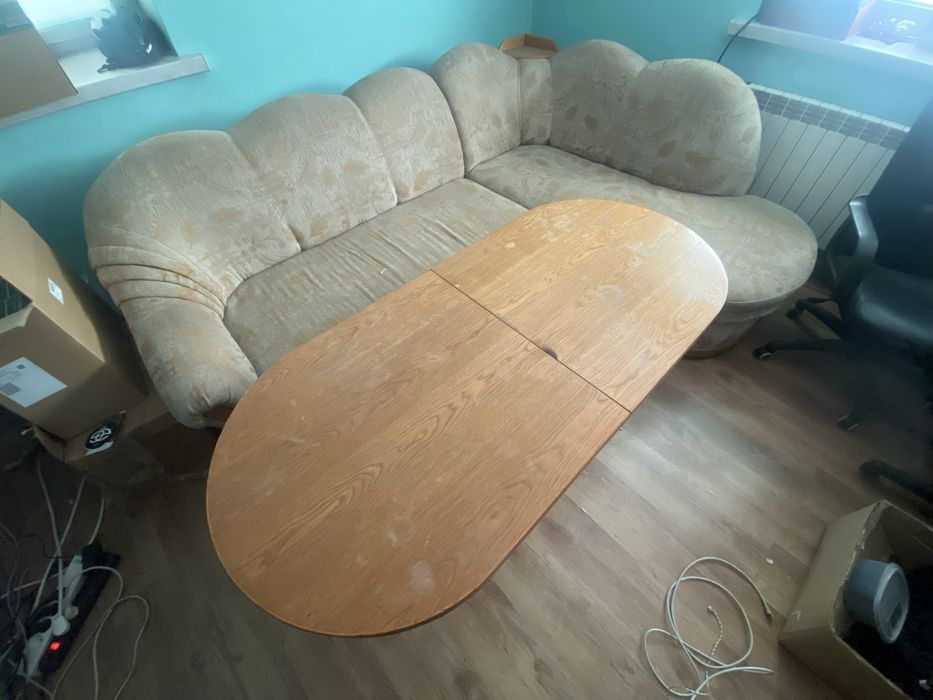 Oddam meble dębowe naroznik lawa kredens biurko