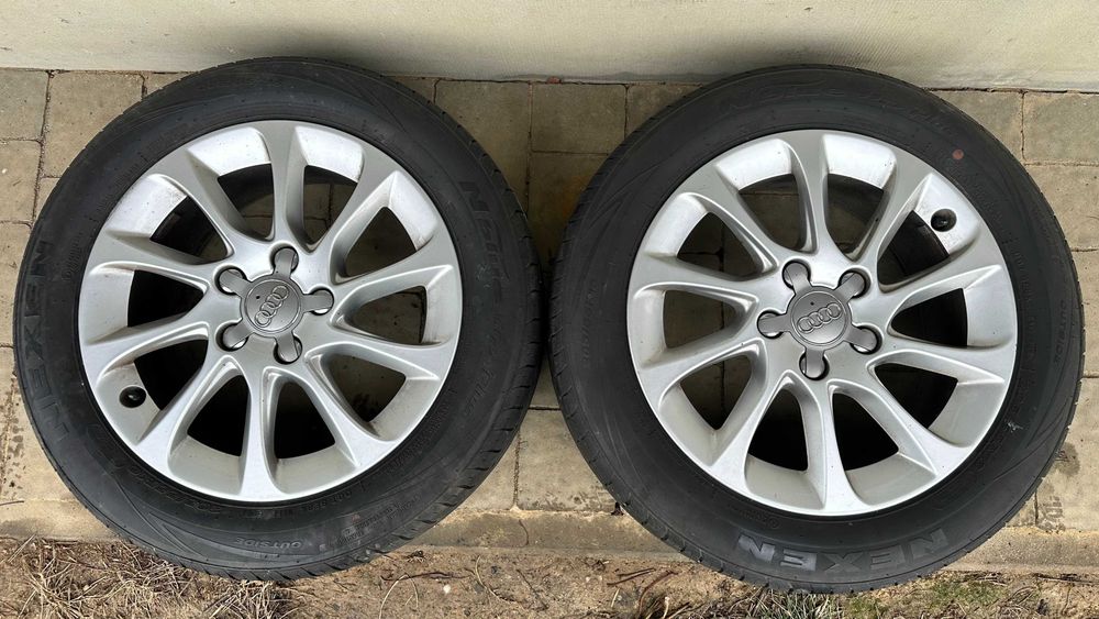 Audi Felgi Aluminiowe 16 z Oponami 2 Sztuki