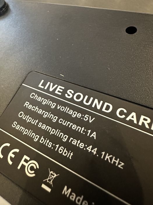 Студійна звукова карта для стримінгу та запису звуку