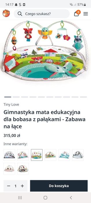 Mata edukacyjna dla niemowlaka
