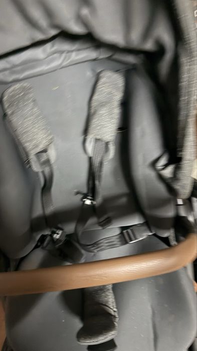 Trio de carrinho de bebe com alcofa , assento e coque