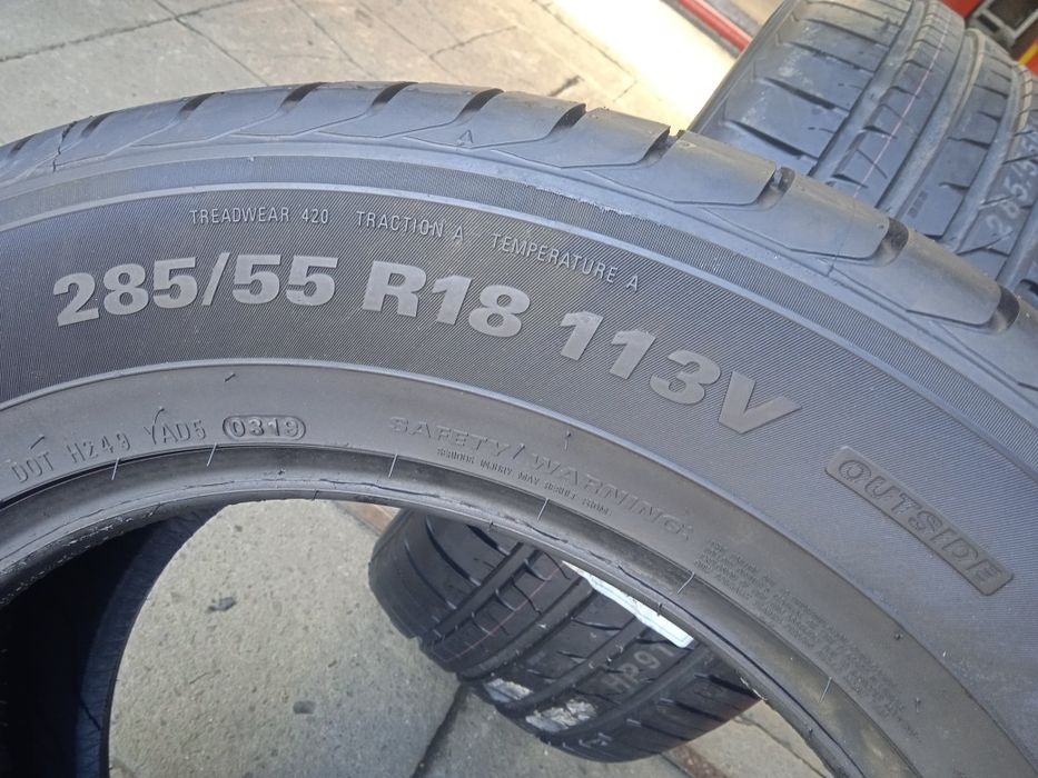 Opony 285/55R18 Kumho HP91 Para