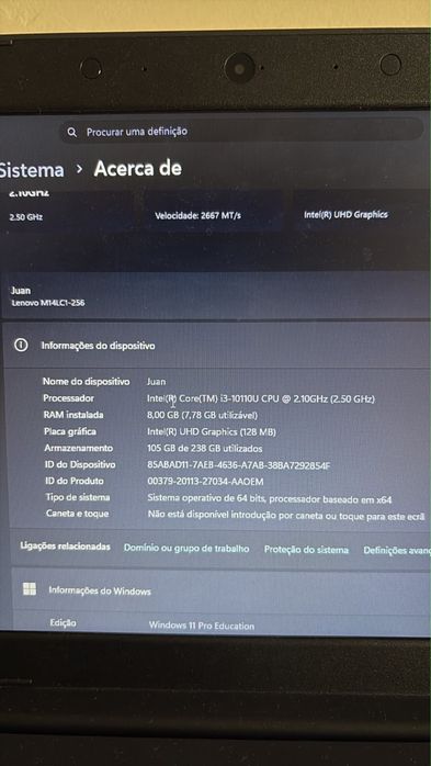 Lenovo M14LC1-256