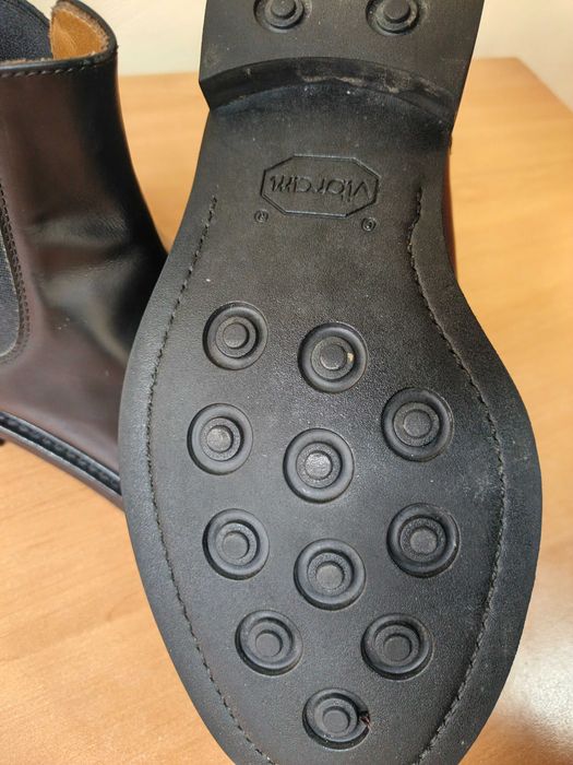 Шкіряні челсі преміум-класу на підошві Vibram Eton (р. 40.5)