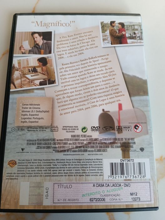 DVD a casa da lagoa