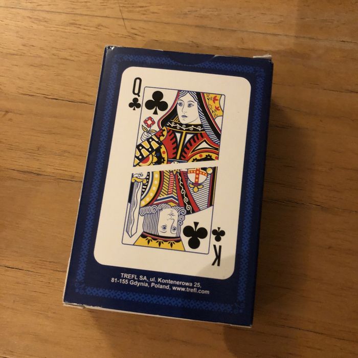 Trefl Playing Cards Clubs 55 kart do gry karty 09392