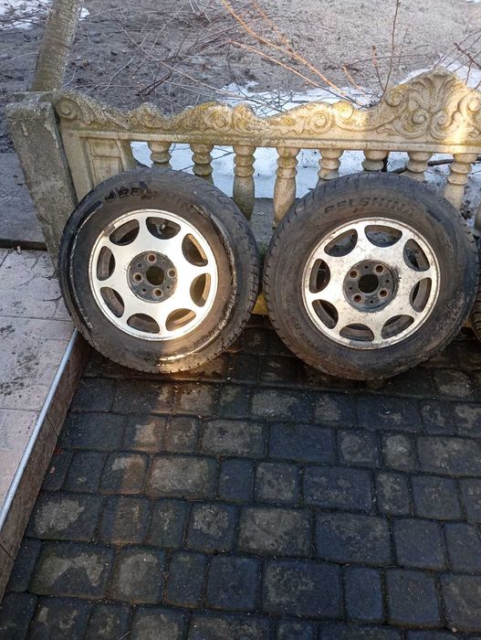 Колеса в зборі ВАЗ R13 4x98 (титани + зимова гума)