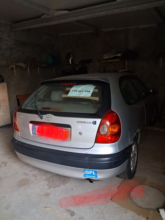 Toyota Corola 1300cc a gás (GPL)