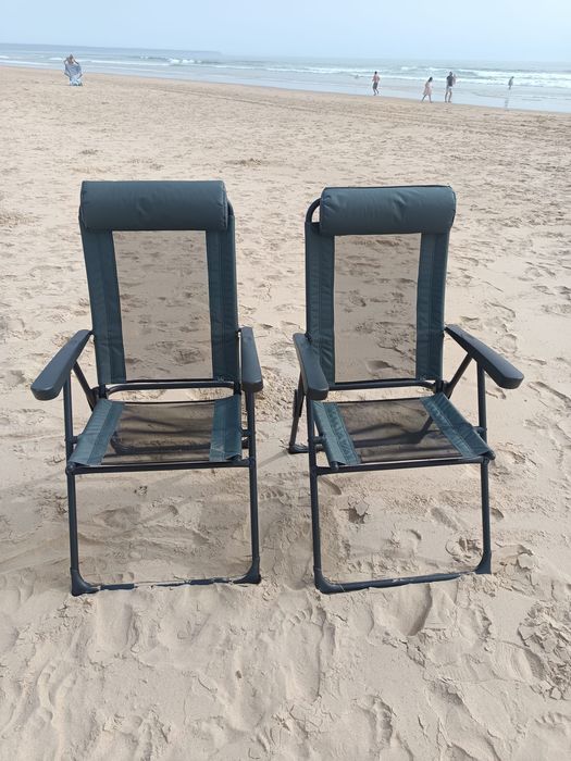 2 Cadeiras / campismo,praia pesca ,varanda.