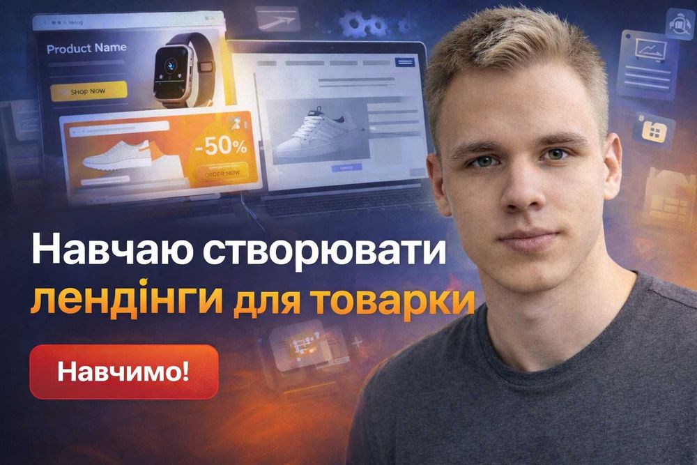 Навчаю створювати лендінги для товарки