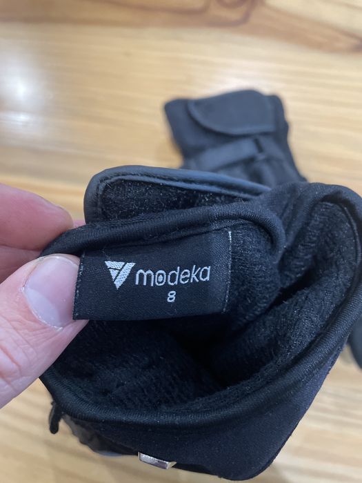 Luvas para moto Modeka - tamanho 8