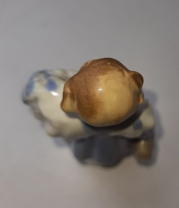 Фарфор статуэтка школьница Барановка сорока ПЗХК пепельница бижутерниц