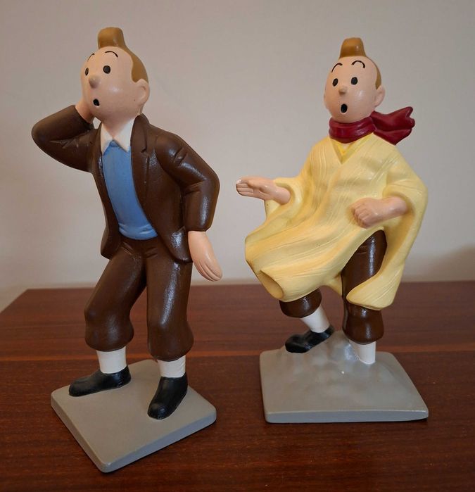Figuras Tintin em gesso