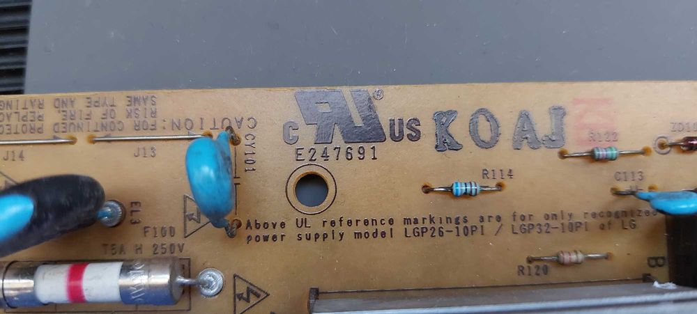 Placas TV LG: 2 Motherboards EAX6_0686_904 + 1 Fonte