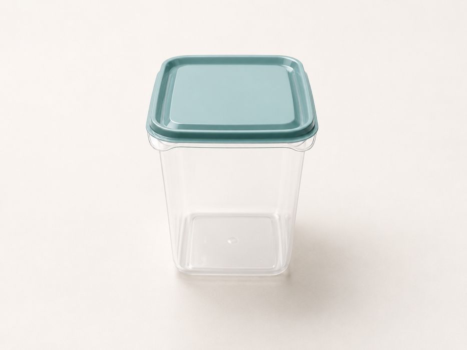 Caixa Tupperware Alta com Tampa – Recipiente Hermético / Food Storage Container