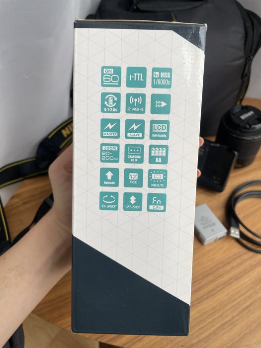 Lampa blyskowa Quadralite Stroboss 60N for Nikon