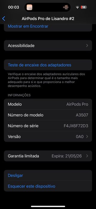 Airpods Pro 2 Como Novos