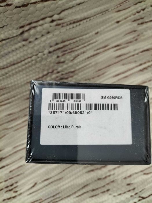 Samsung Galaxy S9 Duos 64GB Lilac Purple - Novo Selado / OVP