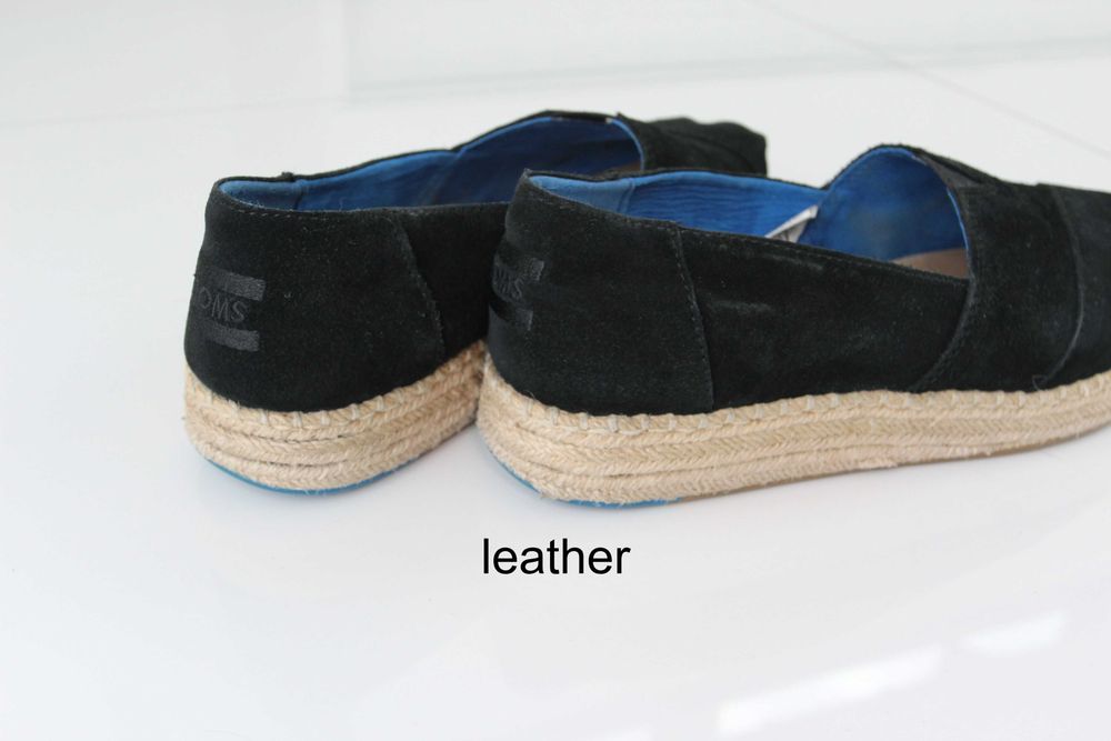 Toms espadryle skóra bez wad W 9,5 - 41
