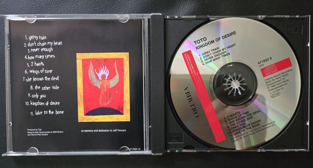 Toto ,,Kingdom of desire" CD nowe