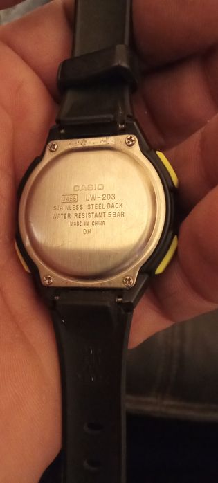 Relógio Casio a trabalhar bem
