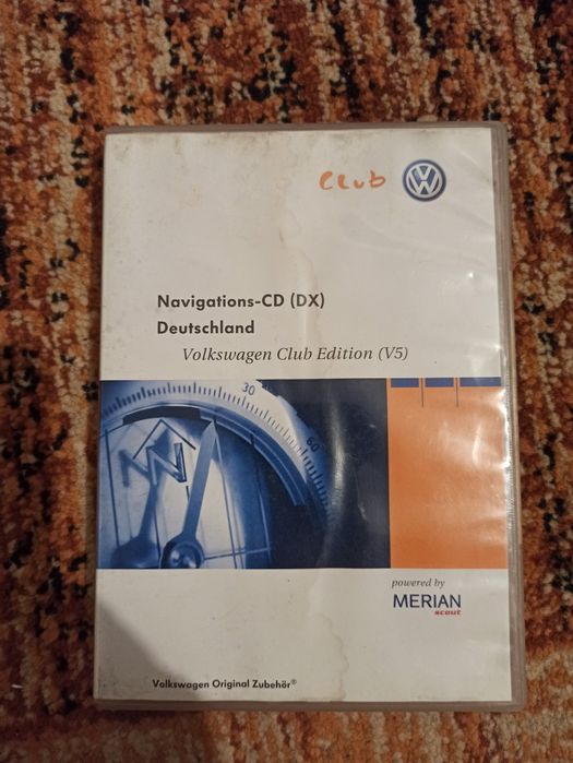 Mapa nawigacji VW CD rns mfd