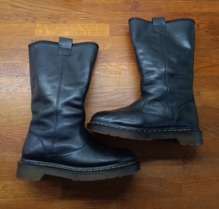 Buty Kozaki Dr. Martens Jenny Ocieplane Skórzane Zimowe r. 37