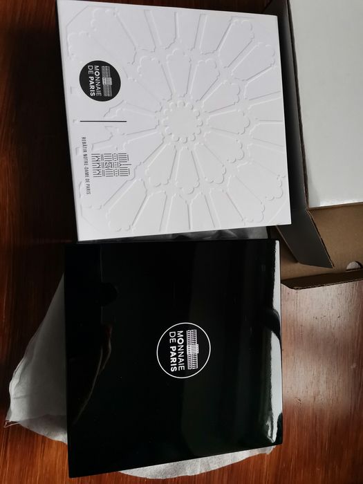 Moeda prata Notre-Dame