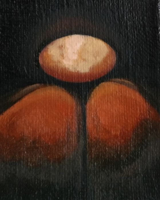 Obrazy olejne 2 sztuki Lampa i Poświata