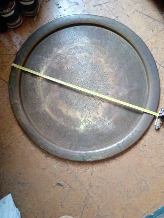 prato decorativo tunisia com mais de   100 anos
