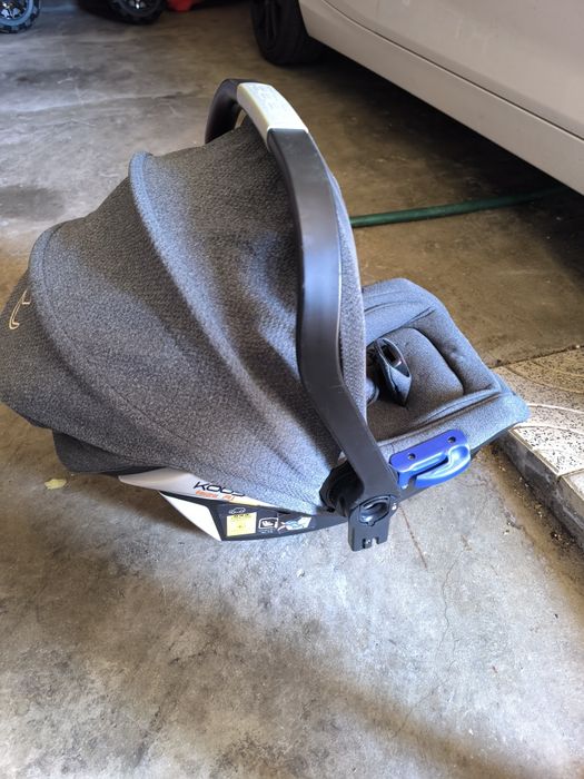 Carrinho + ovo+ base isofix Jané