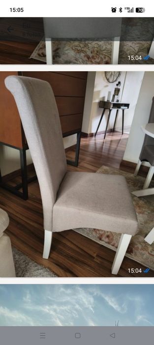 Conjunto 4 cadeiras