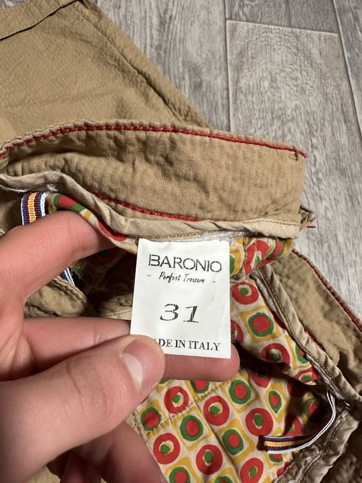Шорти Baronio Bermuda Regular Fit Beige Shorts