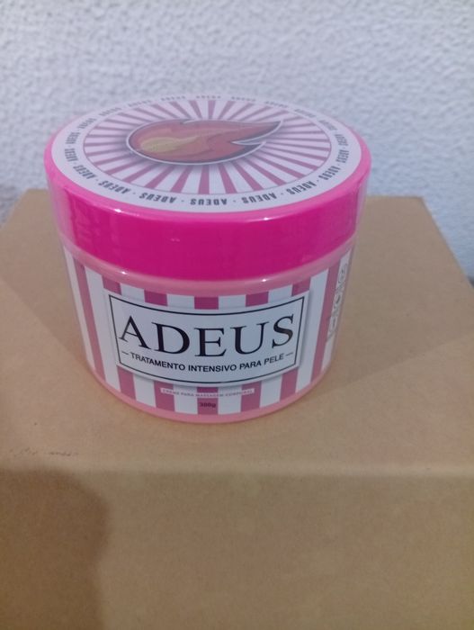 Creme corporal do Adeus