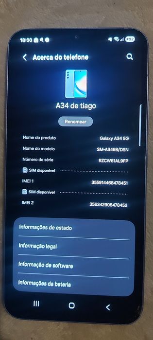 samsung a34 256GB
