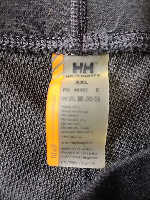 Термоштани Helly Hansen з мериносової вовни шерсть мериноса реглан поло Burberry термобілизна