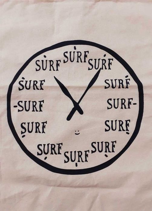 Saco de Pano Surf O' Clock (Novo)