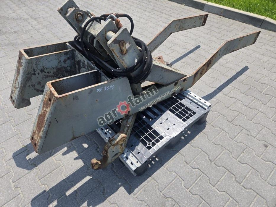 TUZ, przedni podnośnik, Massey Ferguson 3680