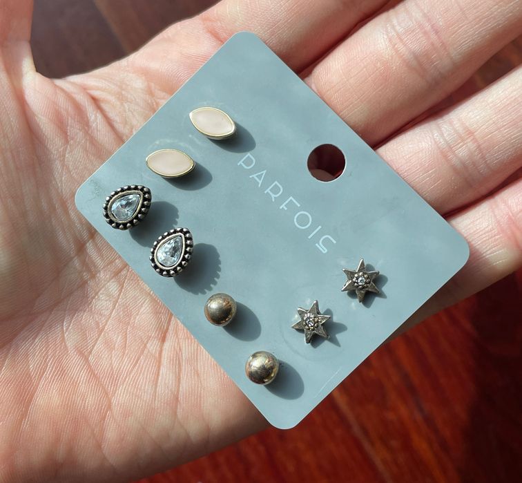 Conjunto de brincos Parfois