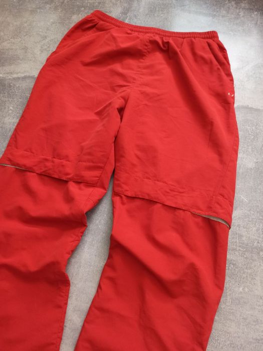 Широкие спортивные baggy спортивки нейлоновые с утяжками винтаж y2k sk