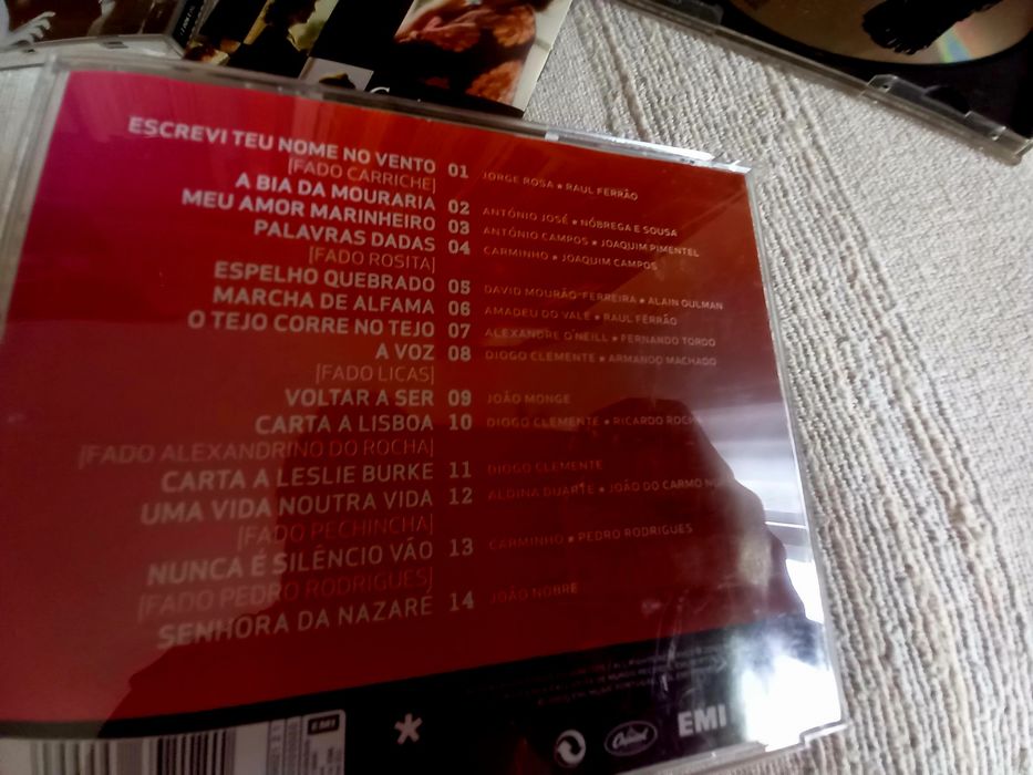Cd de fado Carminho