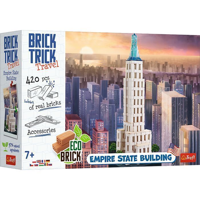 Brick Trick Travel Empire State Building_Xl 61785 Trefl Pap